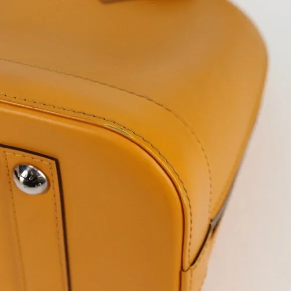 LOUIS VUITTON Epi Alma Citron PM Hand Bag Mimosa with the Matching LV strap - Picture 7 of 15